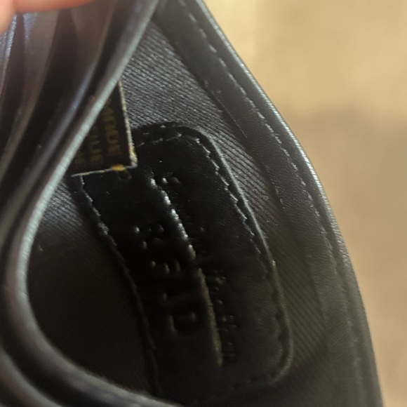 RFID Black genuine Leather Card Holder - Picture 3 of 3